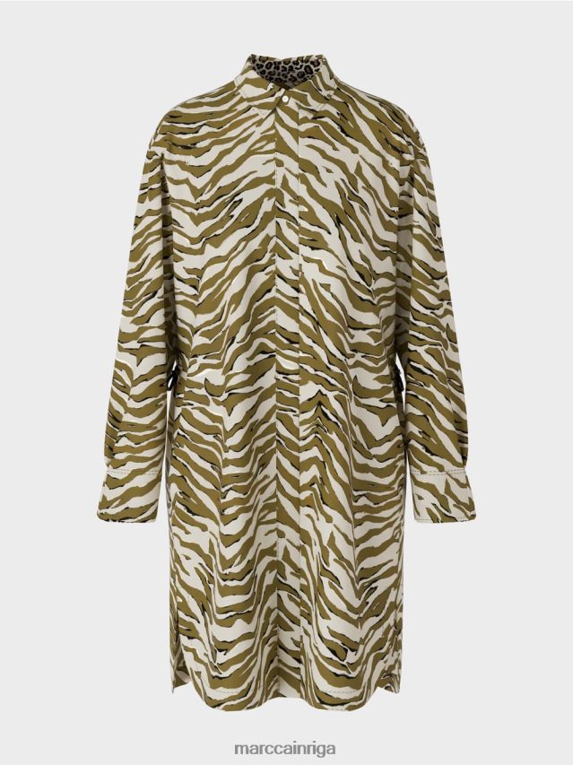 apģērbs pūderkrēms VRBHXD115 Marc Cain \"pārdomāt kopā\" ​​kreklkleita