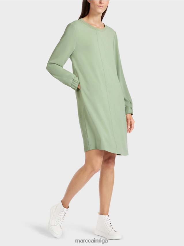 apģērbs pulveris piparmētra VRBHXD139 Marc Cain īsa, sportiska kleita