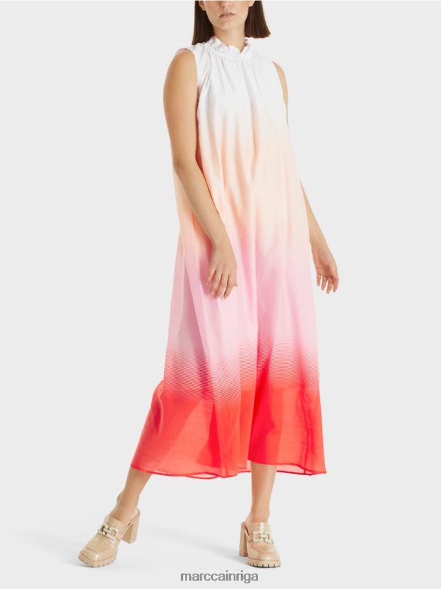 apģērbs spilgti rozā VRBHXD104 Marc Cain kleita ar krāsu gradientu