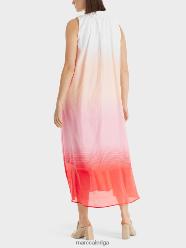 apģērbs spilgti rozā VRBHXD104 Marc Cain kleita ar krāsu gradientu