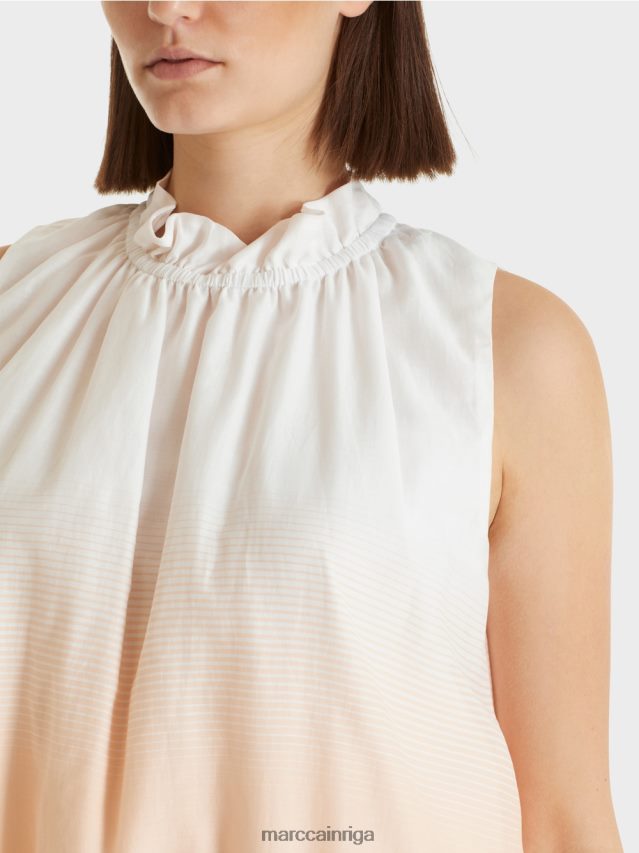 apģērbs spilgti rozā VRBHXD104 Marc Cain kleita ar krāsu gradientu