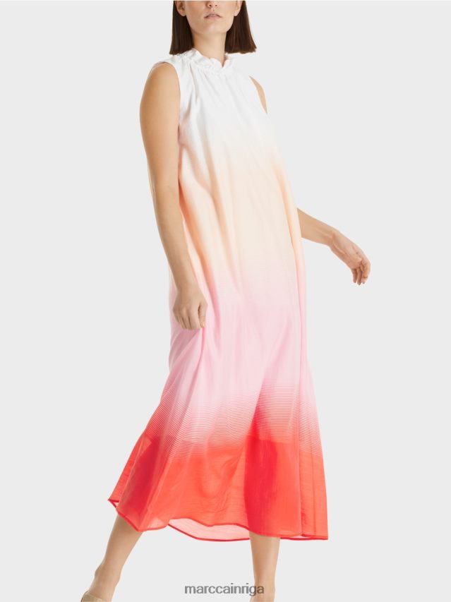 apģērbs spilgti rozā VRBHXD104 Marc Cain kleita ar krāsu gradientu