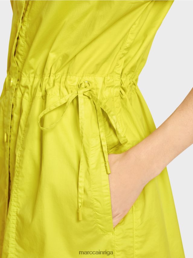 apģērbs viegla limeade VRBHXD73 Marc Cain sportiska kleita ar sietu un auklu