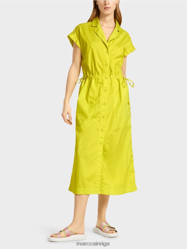 apģērbs viegla limeade VRBHXD73 Marc Cain sportiska kleita ar sietu un auklu