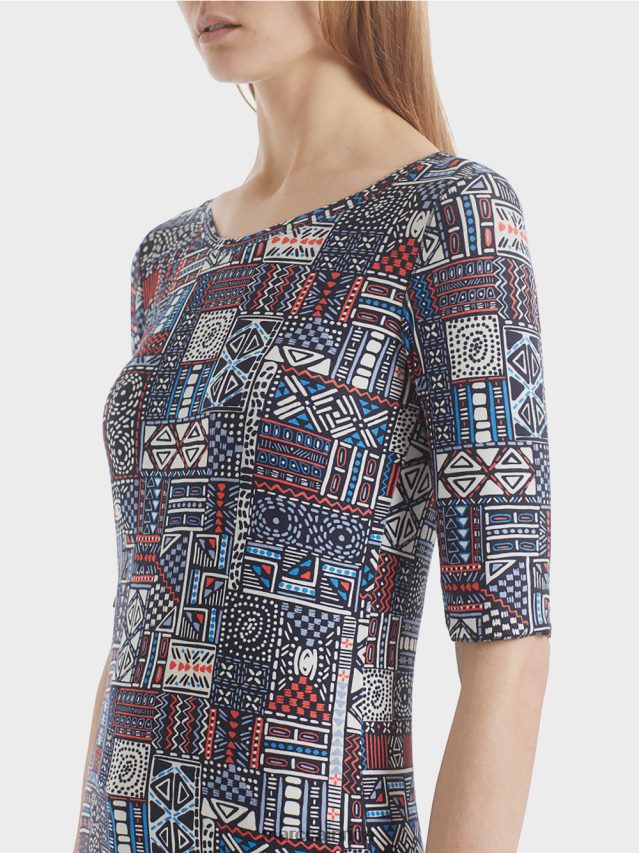 apģērbs Rivjēra VRBHXD1489 Marc Cain krekls ar etnisku apdruku