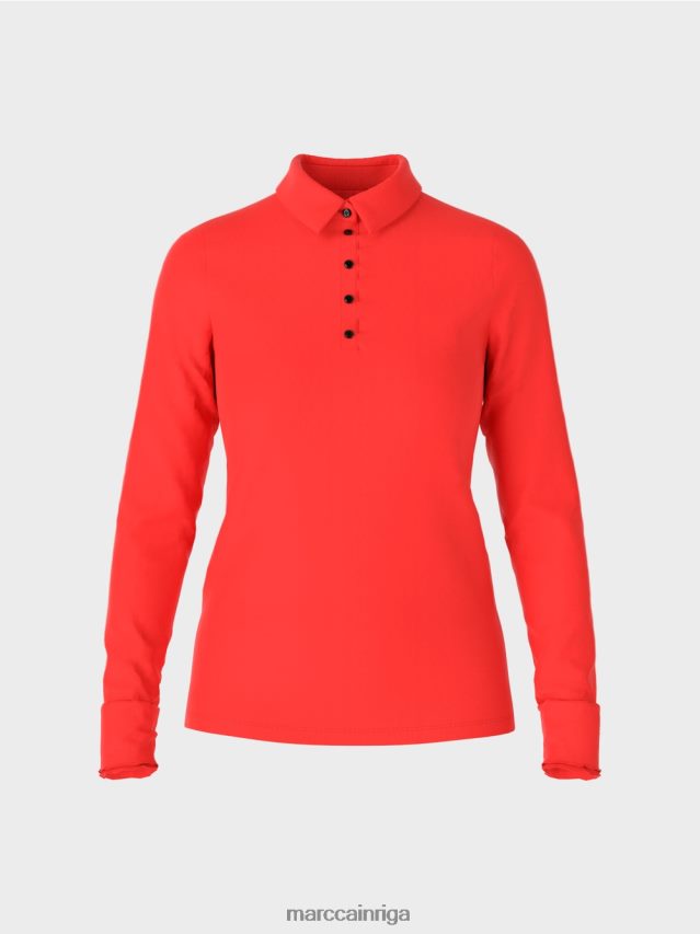 apģērbs campari VRBHXD1271 Marc Cain polo krekls rievotā džersija