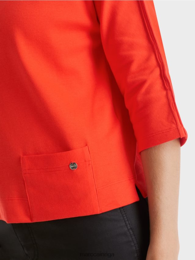 apģērbs campari VRBHXD1273 Marc Cain tops ar laivveida kakla izgriezumu