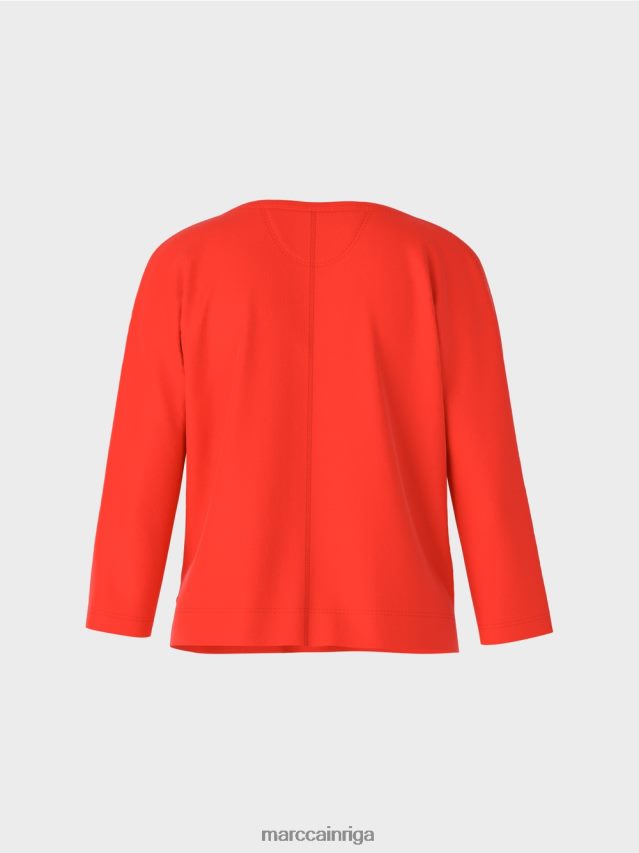 apģērbs campari VRBHXD1273 Marc Cain tops ar laivveida kakla izgriezumu