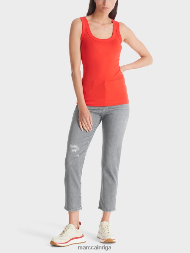 apģērbs campari VRBHXD1341 Marc Cain smalkas rievotas tvertnes augšdaļa