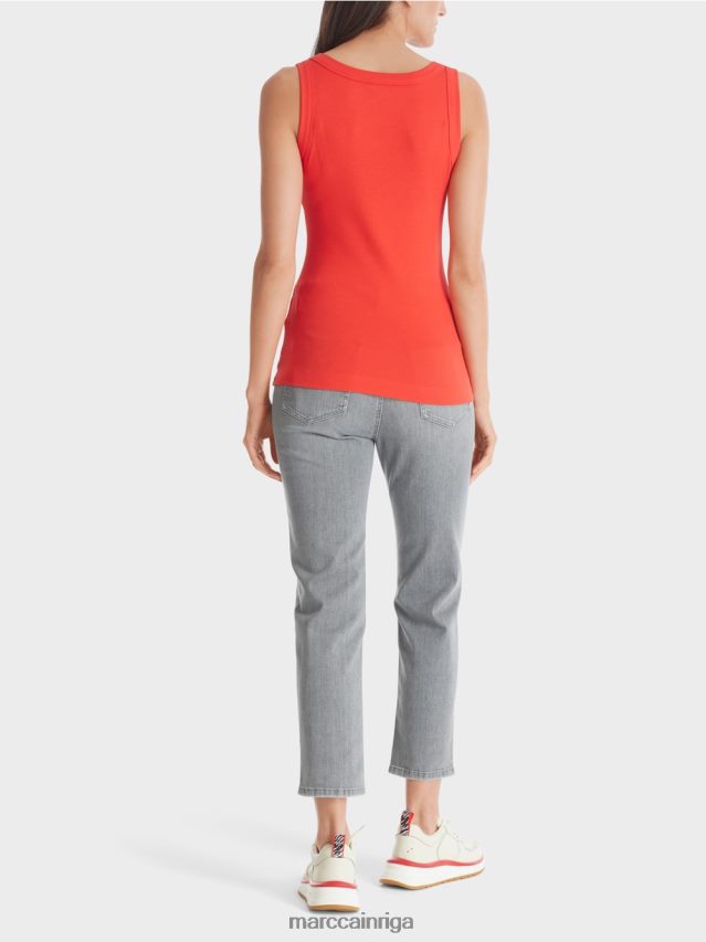 apģērbs campari VRBHXD1341 Marc Cain smalkas rievotas tvertnes augšdaļa