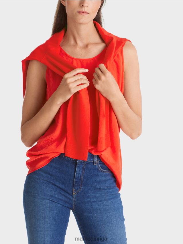 apģērbs campari VRBHXD1347 Marc Cain viegls tops bez piedurknēm