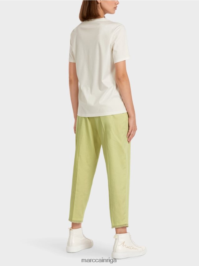 apģērbs debeszils VRBHXD1418 Marc Cain elegants t-krekls no dažādiem materiāliem