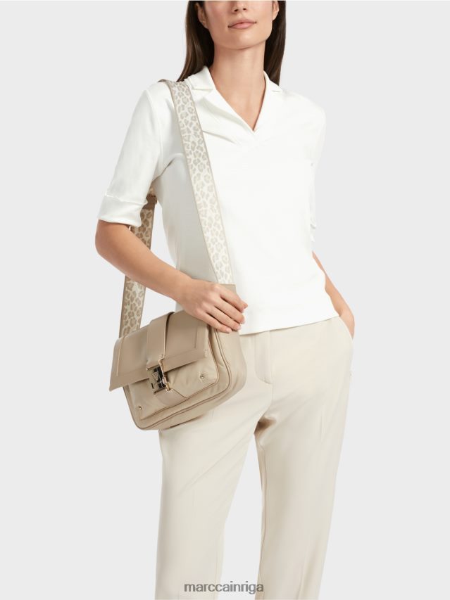 apģērbs gandrīz balts VRBHXD1300 Marc Cain t-krekls ar 3/4 piedurknēm