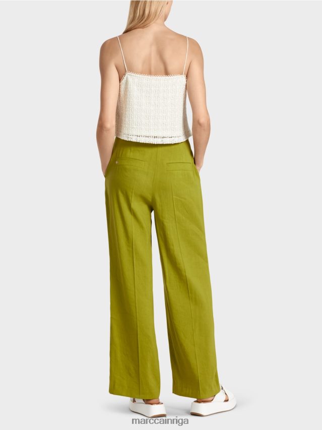 apģērbs gandrīz balts VRBHXD1401 Marc Cain mežģīņu crop top