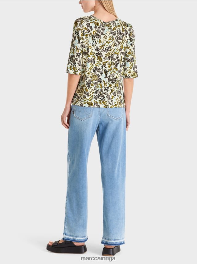 apģērbs mīksts jumta logs VRBHXD1427 Marc Cain apdrukāts krekls