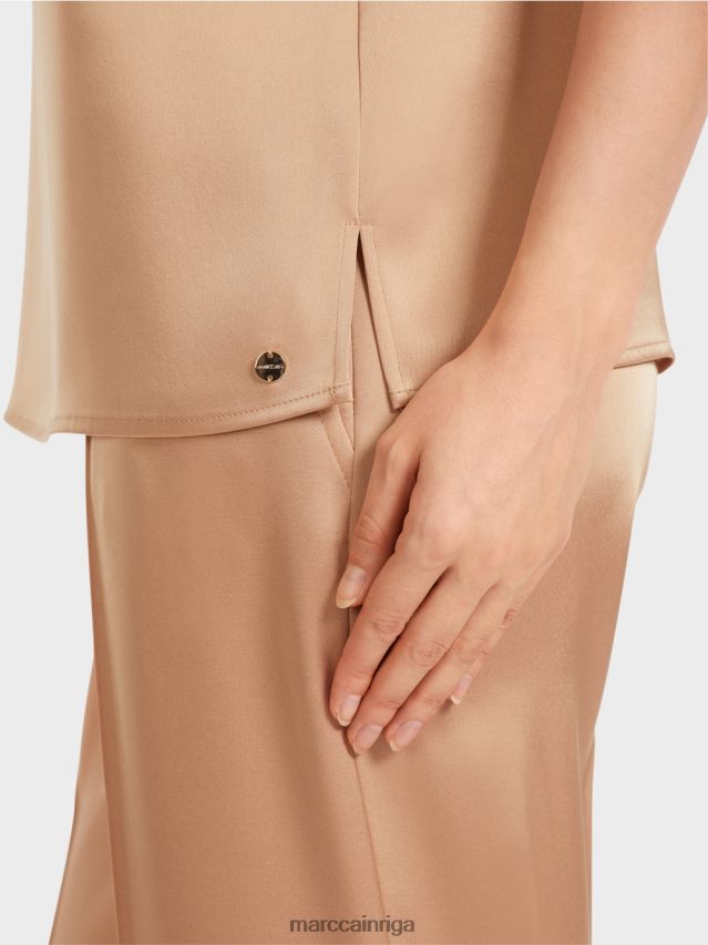 apģērbs spilgts īriss VRBHXD1290 Marc Cain augšdaļa ar slaidu ķēdi