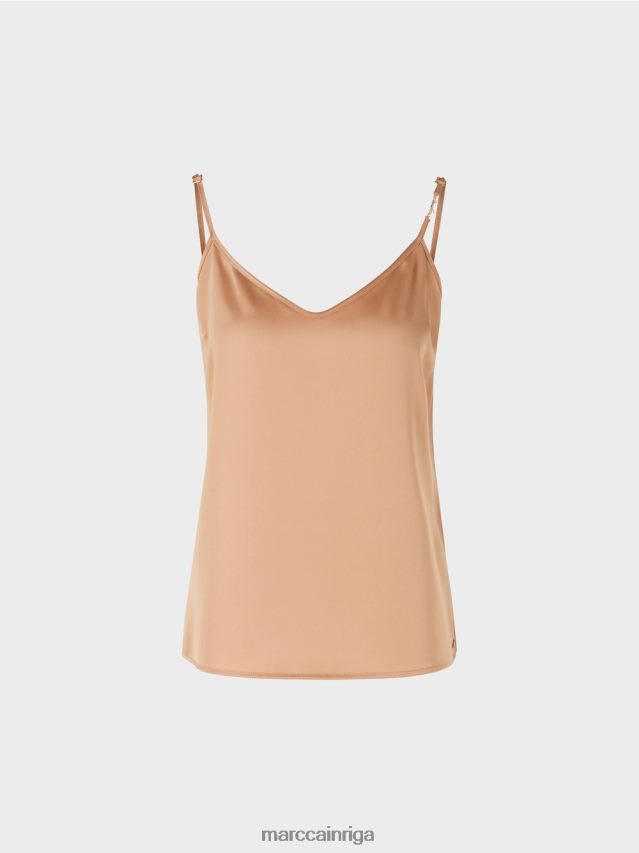 apģērbs spilgts īriss VRBHXD1290 Marc Cain augšdaļa ar slaidu ķēdi