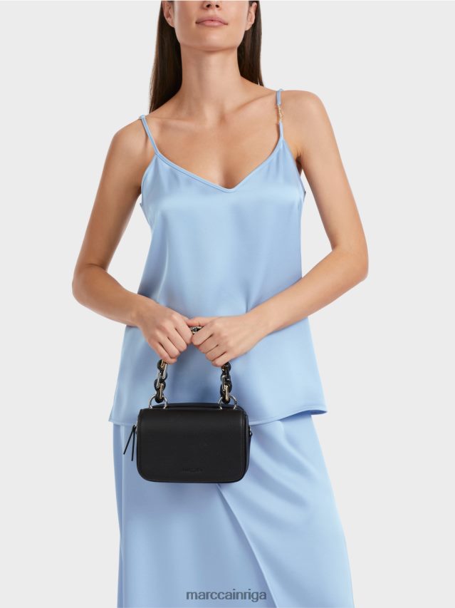 apģērbs tumšas vasaras debesis VRBHXD1289 Marc Cain augšdaļa ar slaidu ķēdi