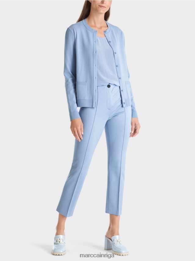 apģērbs tumšas vasaras debesis VRBHXD1350 Marc Cain viegls tops bez piedurknēm