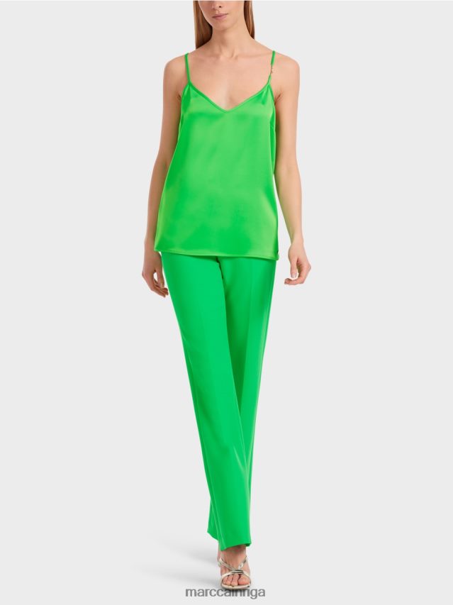 apģērbs tumši ābolu zaļš VRBHXD1246 Marc Cain augšdaļa ar slaidu ķēdi