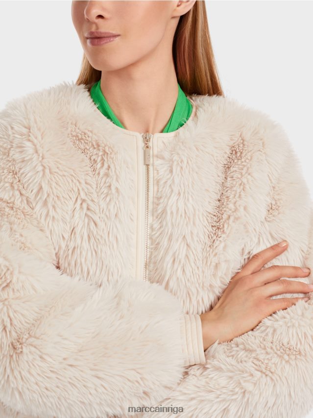 apģērbs dūmi VRBHXD228 Marc Cain pinkaina izskata āra jaka