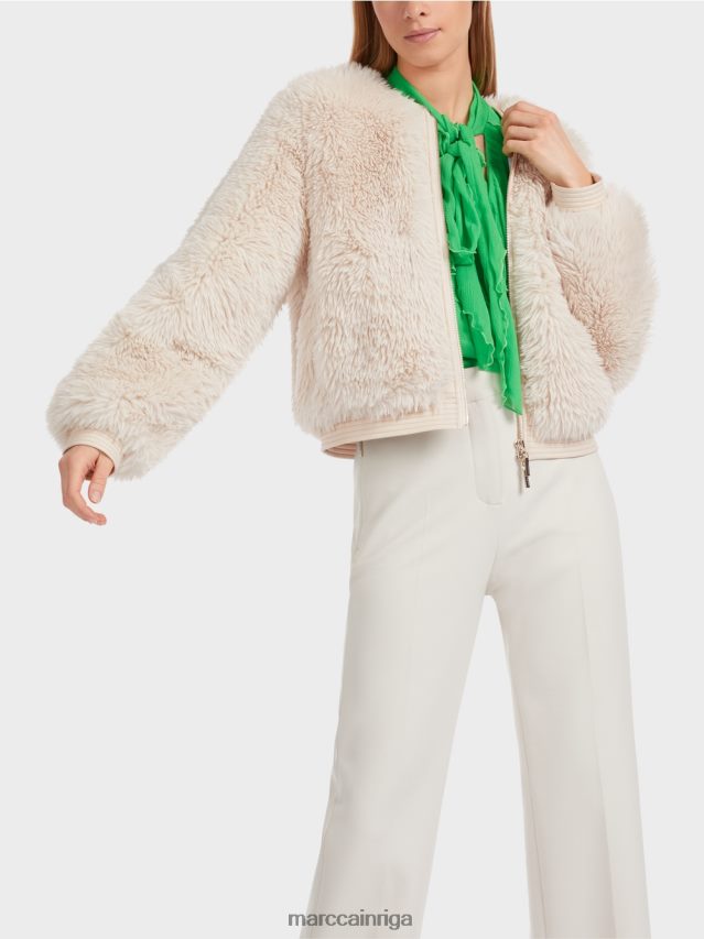 apģērbs dūmi VRBHXD228 Marc Cain pinkaina izskata āra jaka