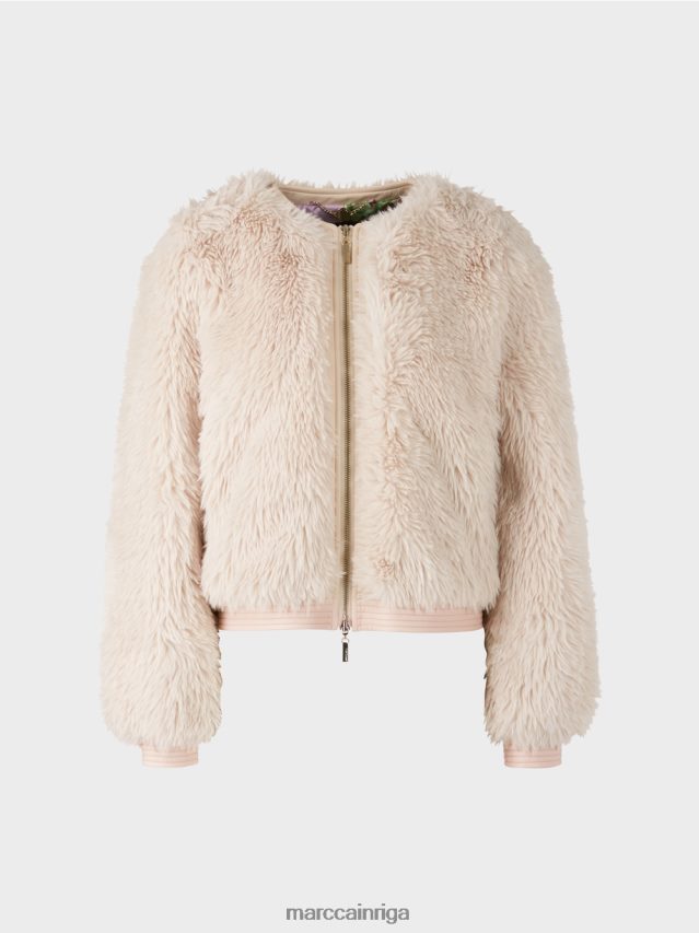 apģērbs dūmi VRBHXD228 Marc Cain pinkaina izskata āra jaka