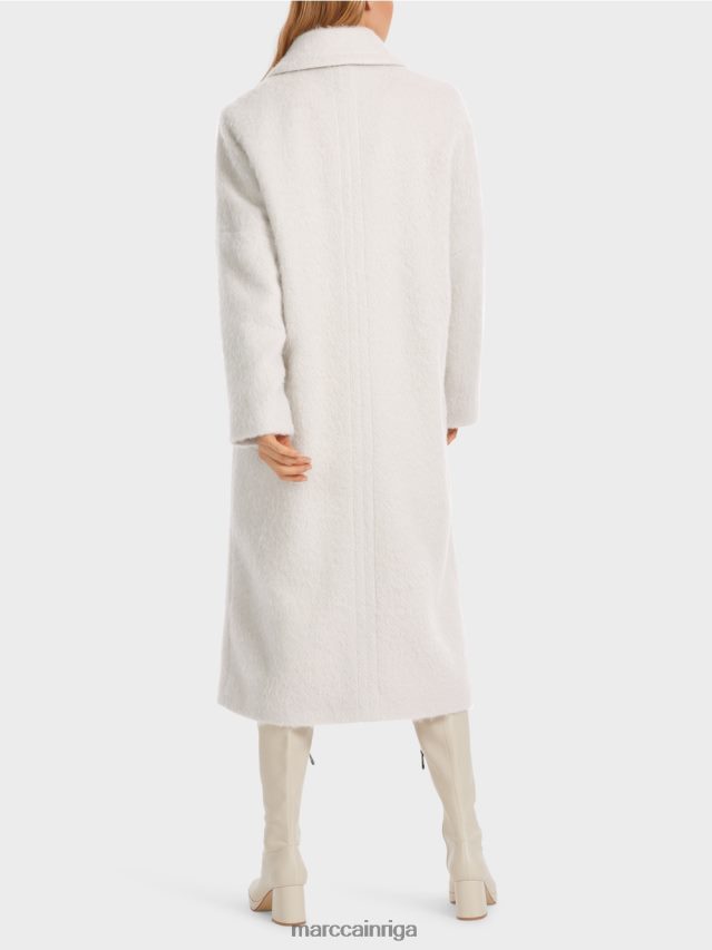 apģērbs dūmi VRBHXD232 Marc Cain mētelis lielizmēra izskatā