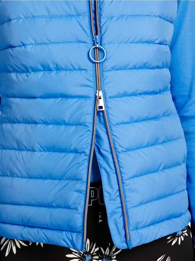 apģērbs debeszils VRBHXD290 Marc Cain veste ar 3m biezu izolāciju