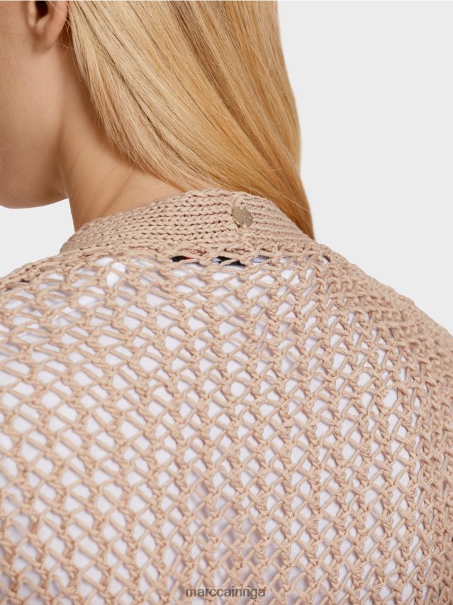 apģērbs dziļas smiltis VRBHXD271 Marc Cain \"pārdomāt kopā\" ​​adīta veste