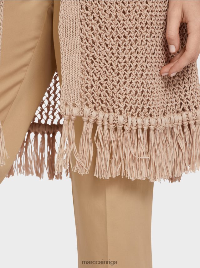 apģērbs dziļas smiltis VRBHXD271 Marc Cain \"pārdomāt kopā\" ​​adīta veste