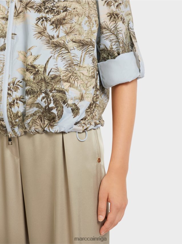 apģērbs gaiši pūderzils VRBHXD275 Marc Cain \"pārdomāt kopā\" ​​āra jaka