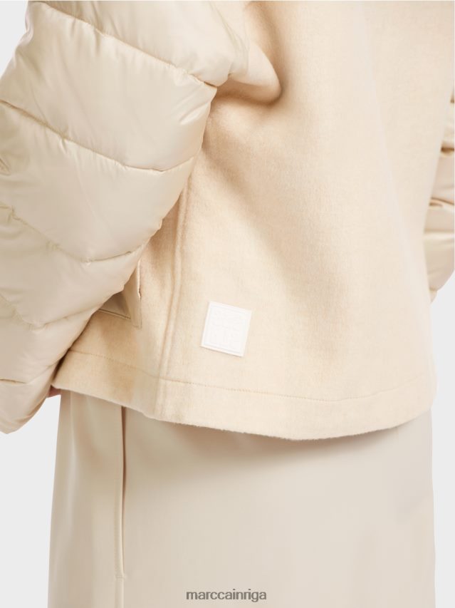 apģērbs gaišs akmens VRBHXD261 Marc Cain āra jaka ar 3m izolāciju