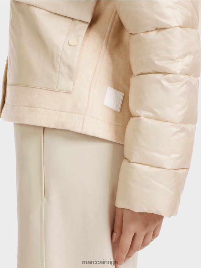 apģērbs gaišs akmens VRBHXD261 Marc Cain āra jaka ar 3m izolāciju