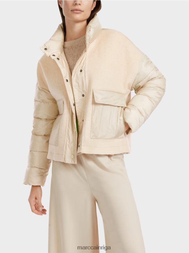 apģērbs gaišs akmens VRBHXD261 Marc Cain āra jaka ar 3m izolāciju