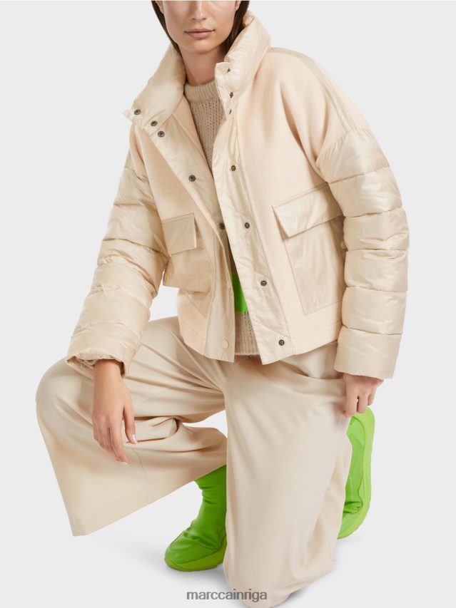 apģērbs gaišs akmens VRBHXD261 Marc Cain āra jaka ar 3m izolāciju