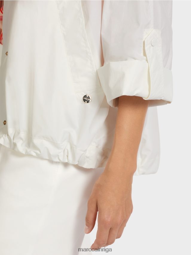 apģērbs gandrīz balts VRBHXD277 Marc Cain \"pārdomāt kopā\" ​​āra jaka