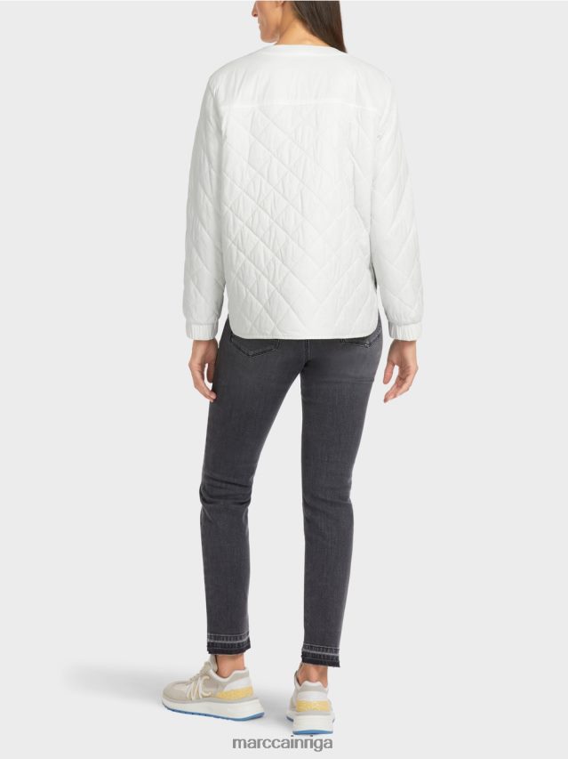 apģērbs gandrīz balts VRBHXD288 Marc Cain \"pārdomāt kopā\" ​​āra jaka