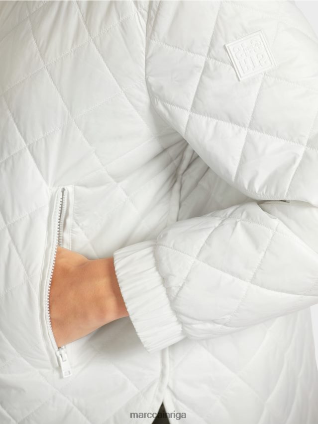 apģērbs gandrīz balts VRBHXD288 Marc Cain \"pārdomāt kopā\" ​​āra jaka