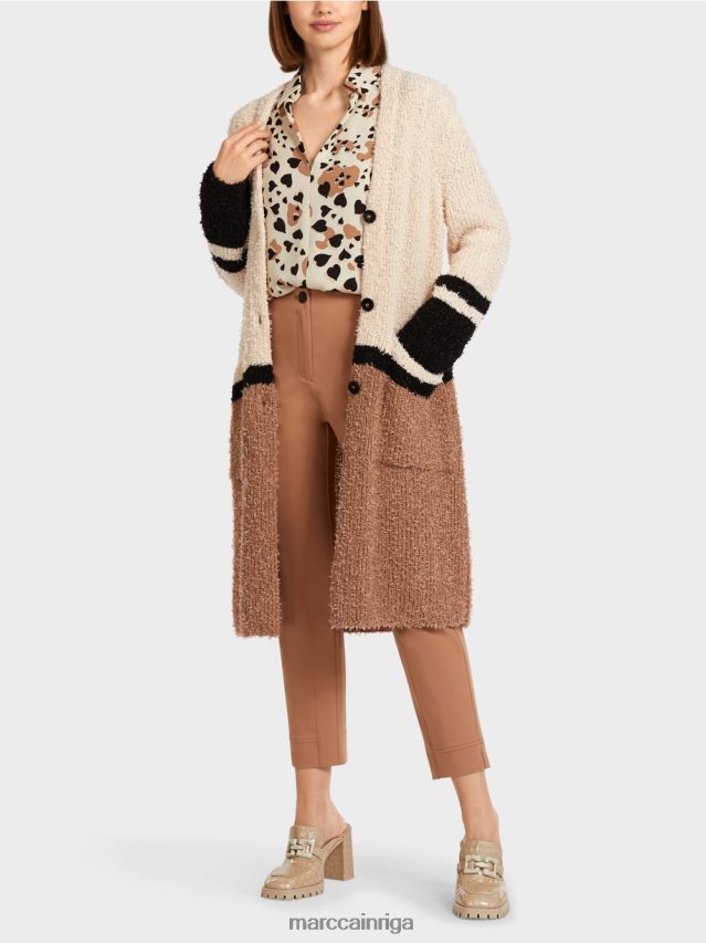 apģērbs krēms VRBHXD297 Marc Cain mētelis "adīts Vācijā"