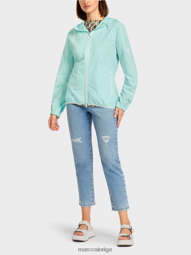 apģērbs mīksts jumta logs VRBHXD279 Marc Cain viegla āra jaka ar kapuci