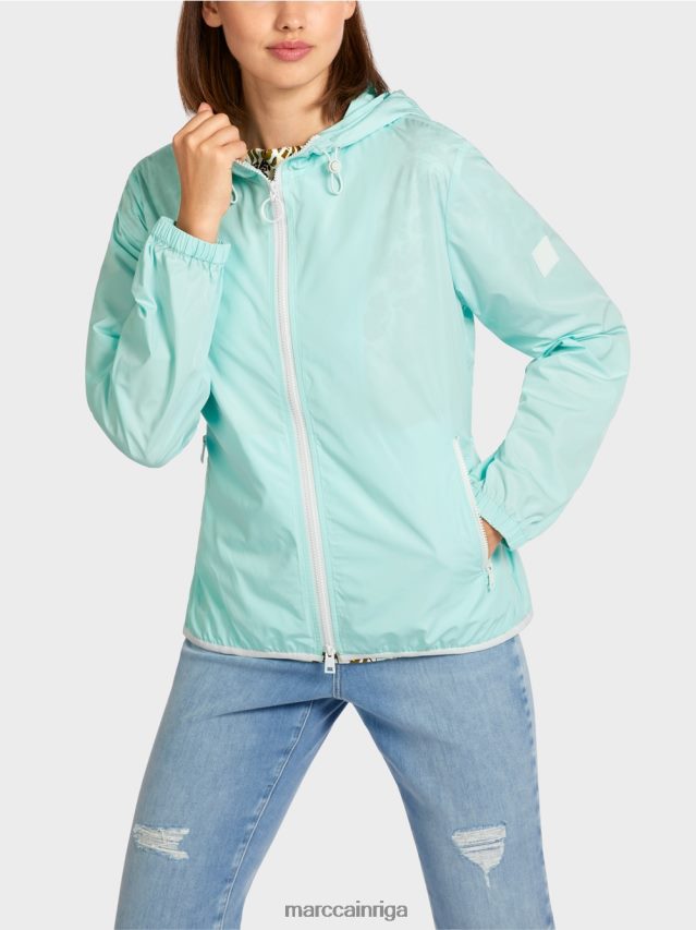 apģērbs mīksts jumta logs VRBHXD279 Marc Cain viegla āra jaka ar kapuci