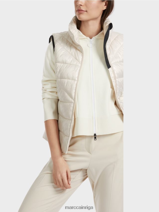 apģērbs mīksts mēness klints VRBHXD263 Marc Cain \"pārdomāt kopā\" ​​stepēta veste