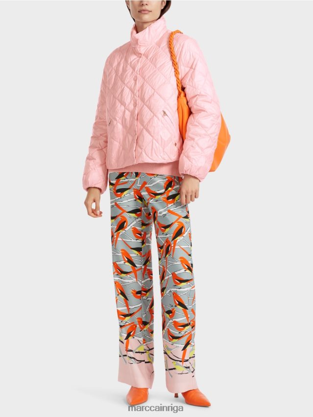 apģērbs mīksts pulveris rozā VRBHXD268 Marc Cain "pārdomāt kopā" ​​āra jaka