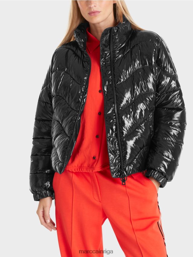 apģērbs melns VRBHXD243 Marc Cain stepēta jaka ar 3m thinsulate