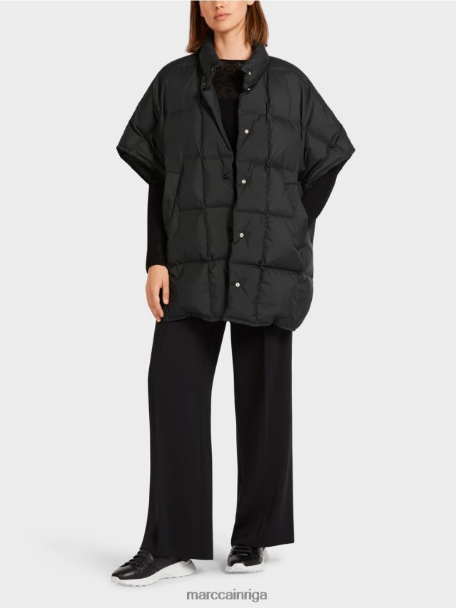 apģērbs melns VRBHXD292 Marc Cain stepēta veste