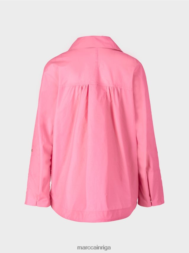 apģērbs spilgti rozā VRBHXD276 Marc Cain \"pārdomāt kopā\" ​​āra jaka