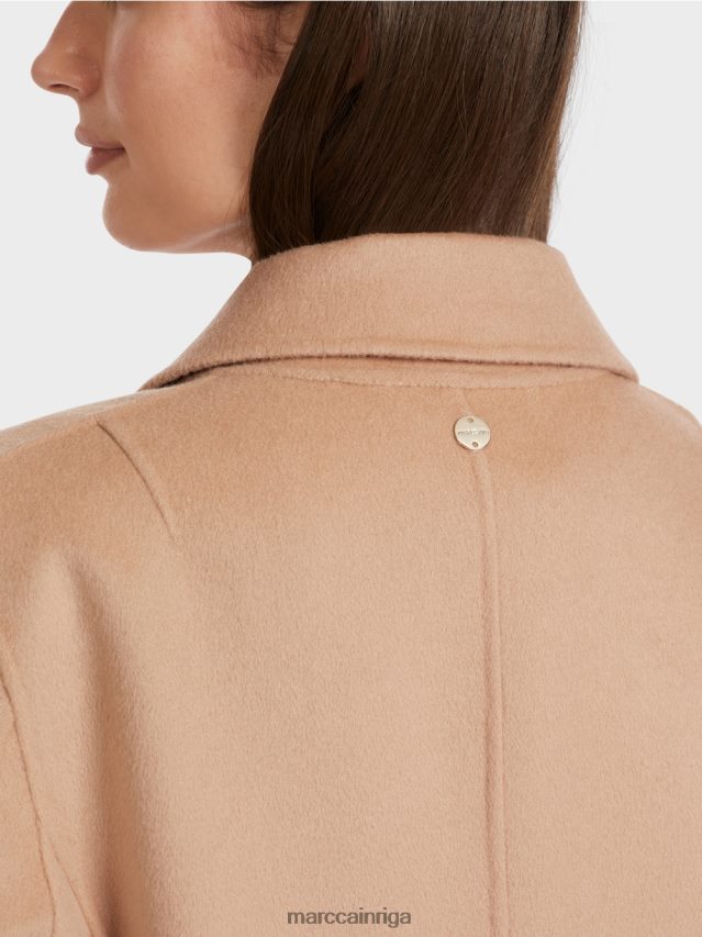 apģērbs spilgts īriss VRBHXD250 Marc Cain elegants vilnas mētelis