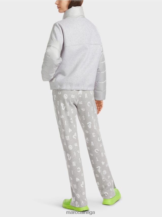 apģērbs sudrabaini pelēks VRBHXD258 Marc Cain āra jaka ar 3m izolāciju