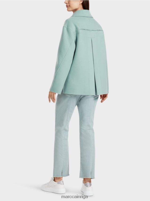 apģērbs tumši debeszils VRBHXD267 Marc Cain vilnas āra jaka